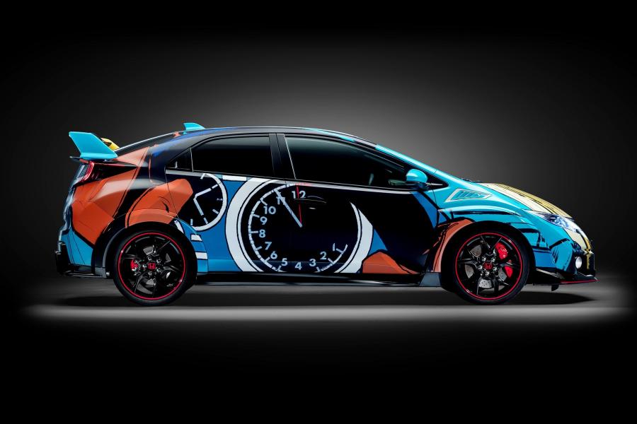  Honda Civic WTCC Art Car Jean Graton 2016 года  (фото 9 из 11)